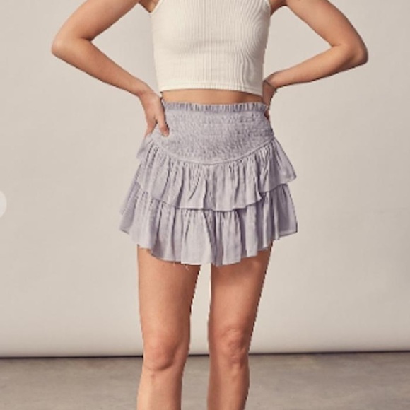 Mustard Seed Ruffle Skort - Picture 2 of 5